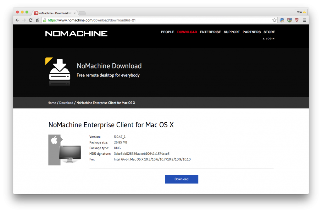 nomachine nx client 3.5 download exe