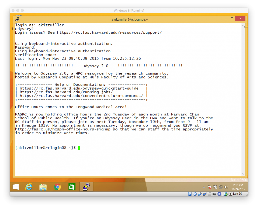 Access And Login Overview FAS Research Computing