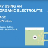 A Redox-flow Battery with an Alloxazine-based Organic Electrolyte