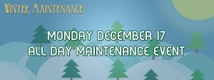 December 17 all day maintenance image